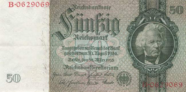 50 Mark 1933 ro.175a E/B